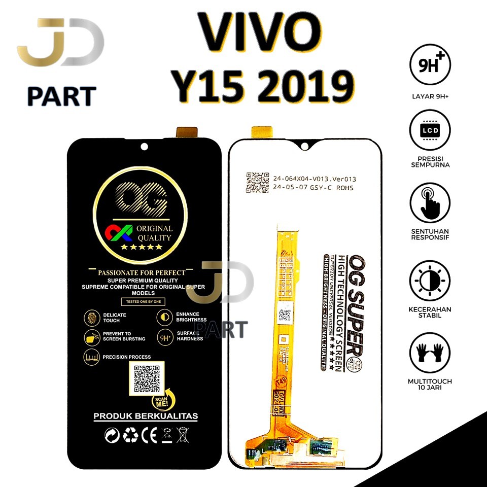 LCD TOUCHSCREEN VIVO Y15 2019 ORIGINAL 100% FULLSET