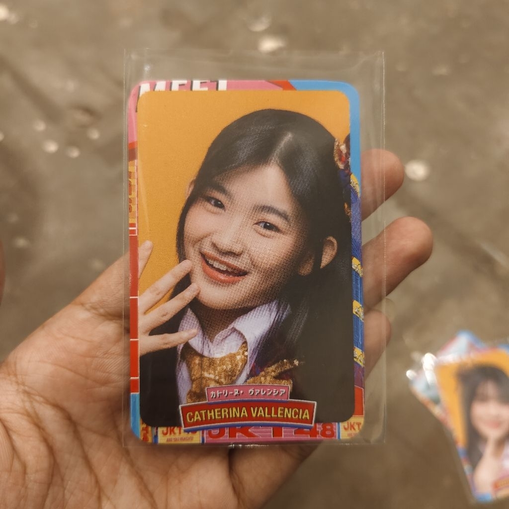 Photocard PC Official JKT48 Sister Reunion JKT48 & AKB48 - Catherina Vallencia Erine