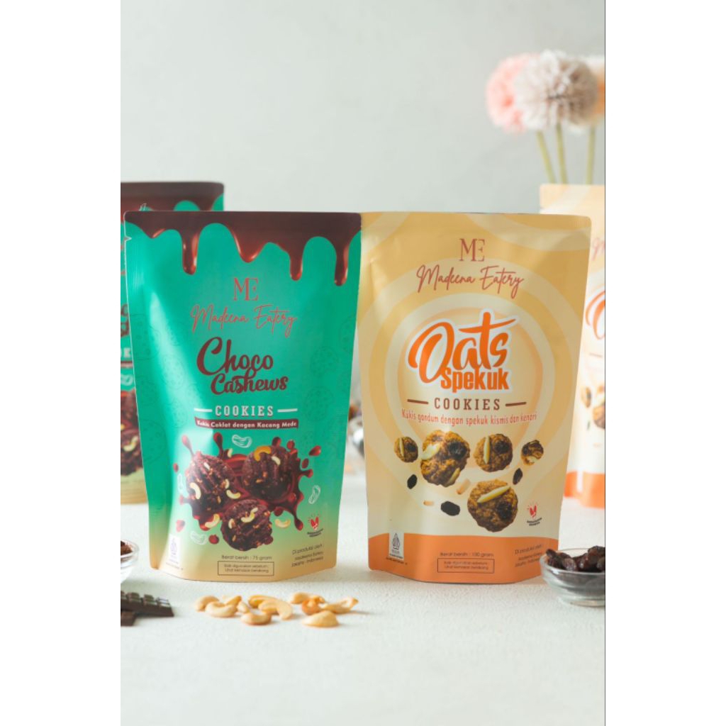 SEMARAK JBL - PAKET BUNDLING POUCH OATS SPEKUK DAN CHOCO CASHEWS KUE KUE KERING OATS SPEKUK DAN COKL