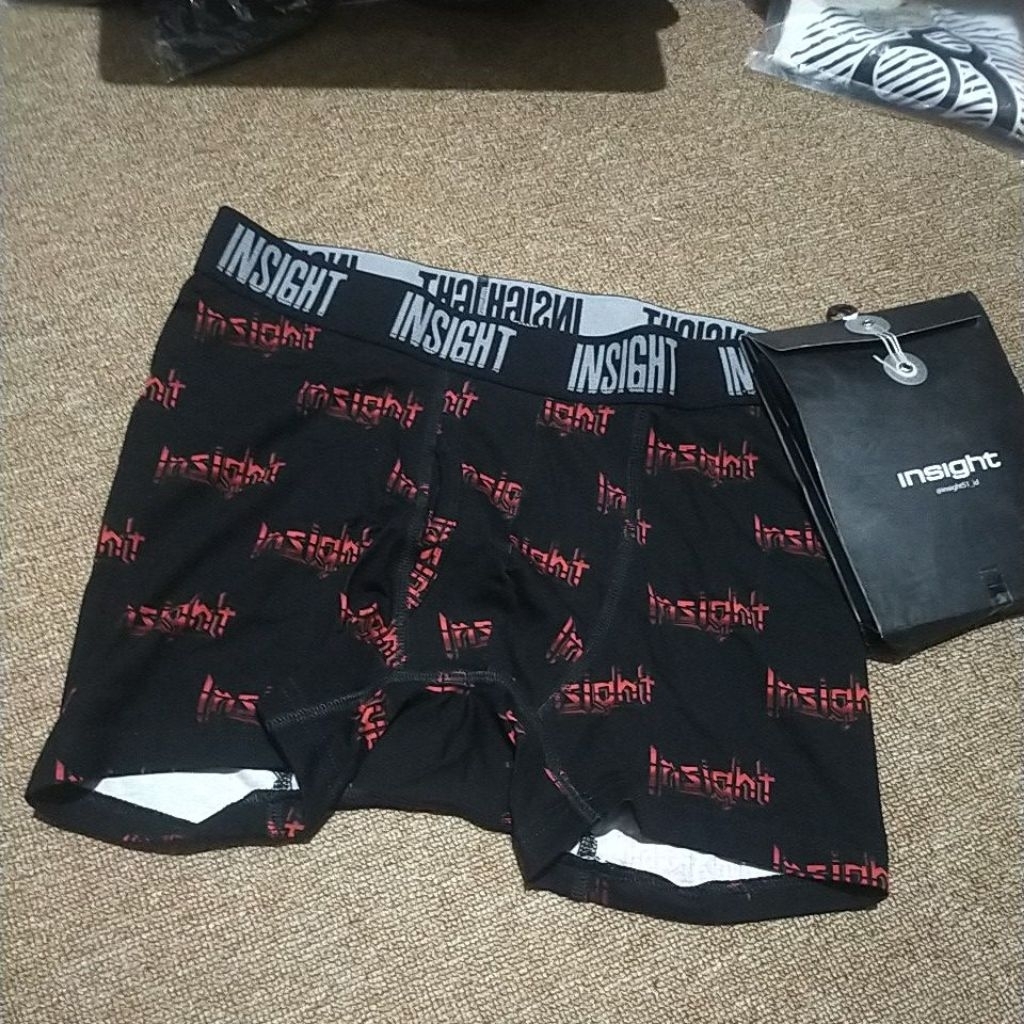 Celana Boxer INSIGHT Original Halford Black