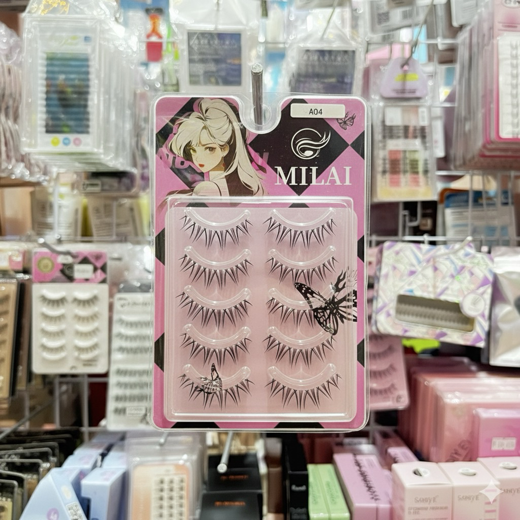 Bulu mata palsu Eyelash extension merk Milai ukuran 10mm