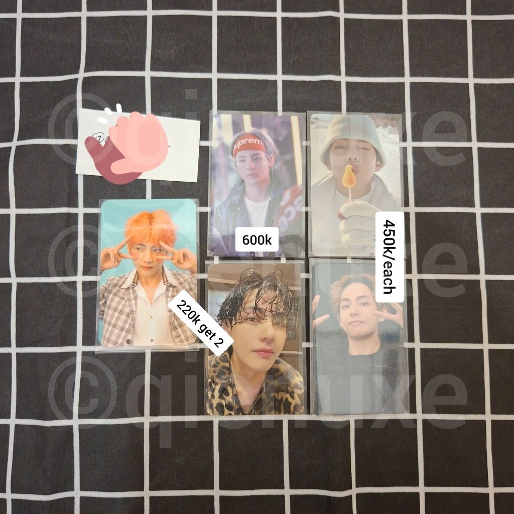 Photocard PC BTS Taehyung V Winter Package Winpack