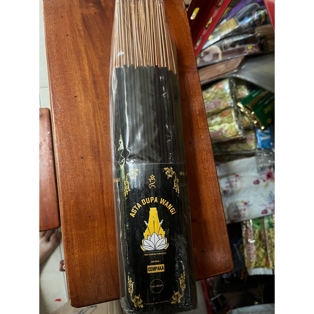 Dupa stick astha dupa wangi cempaka kemasan 1kg abu dingin.