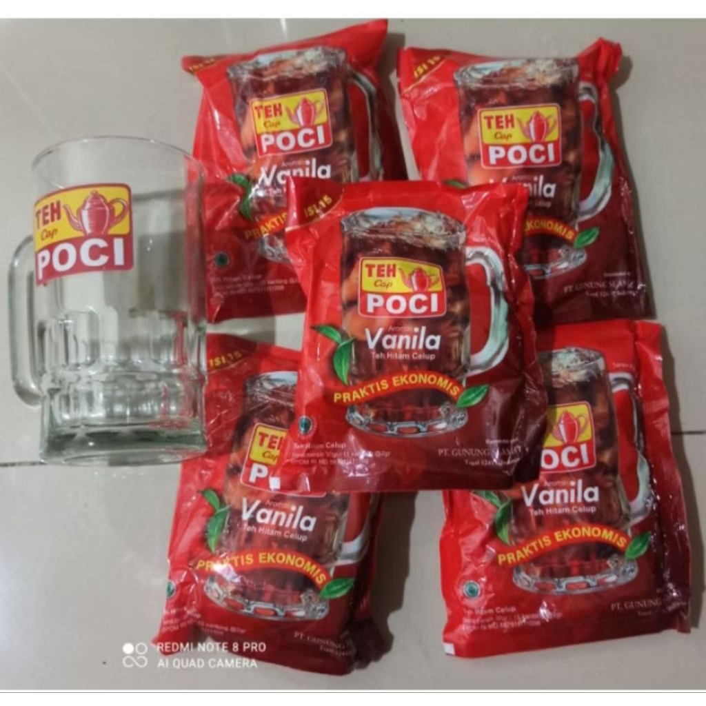 TEH POCI SACHET (Free Gelas)