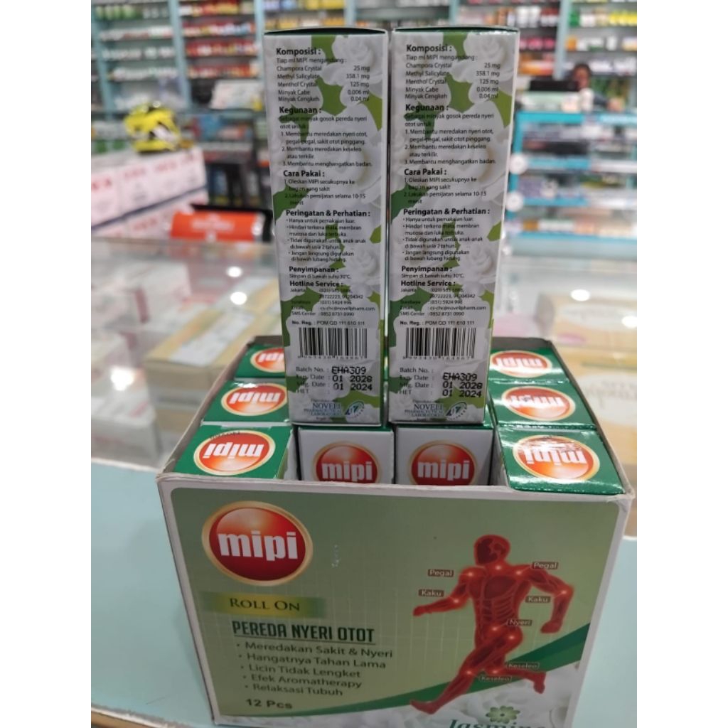 Mipi roll on Jasmine 10ml