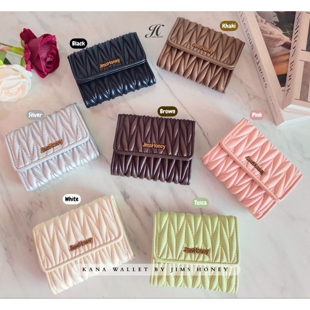 KANA WALLET BY JIMSHONEY DOMPET CEWEK DOMPET CANTIK DOMPET CEWEK KEKINIAN  DOMPET SIMPLE  DOMPET  PE