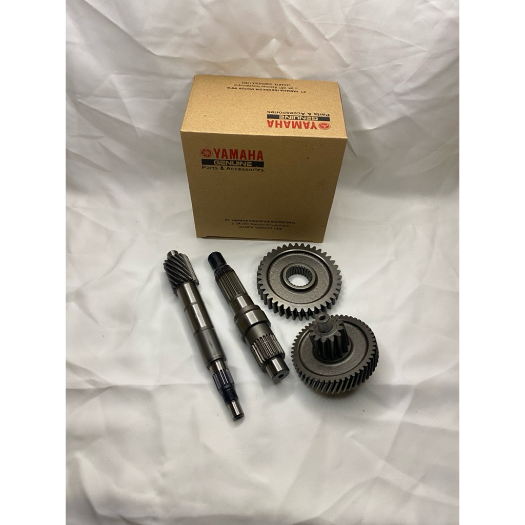 GIGI RASIO KOMPLIT SET YAMAHA FREEGO 125 ORI KODE-B5D