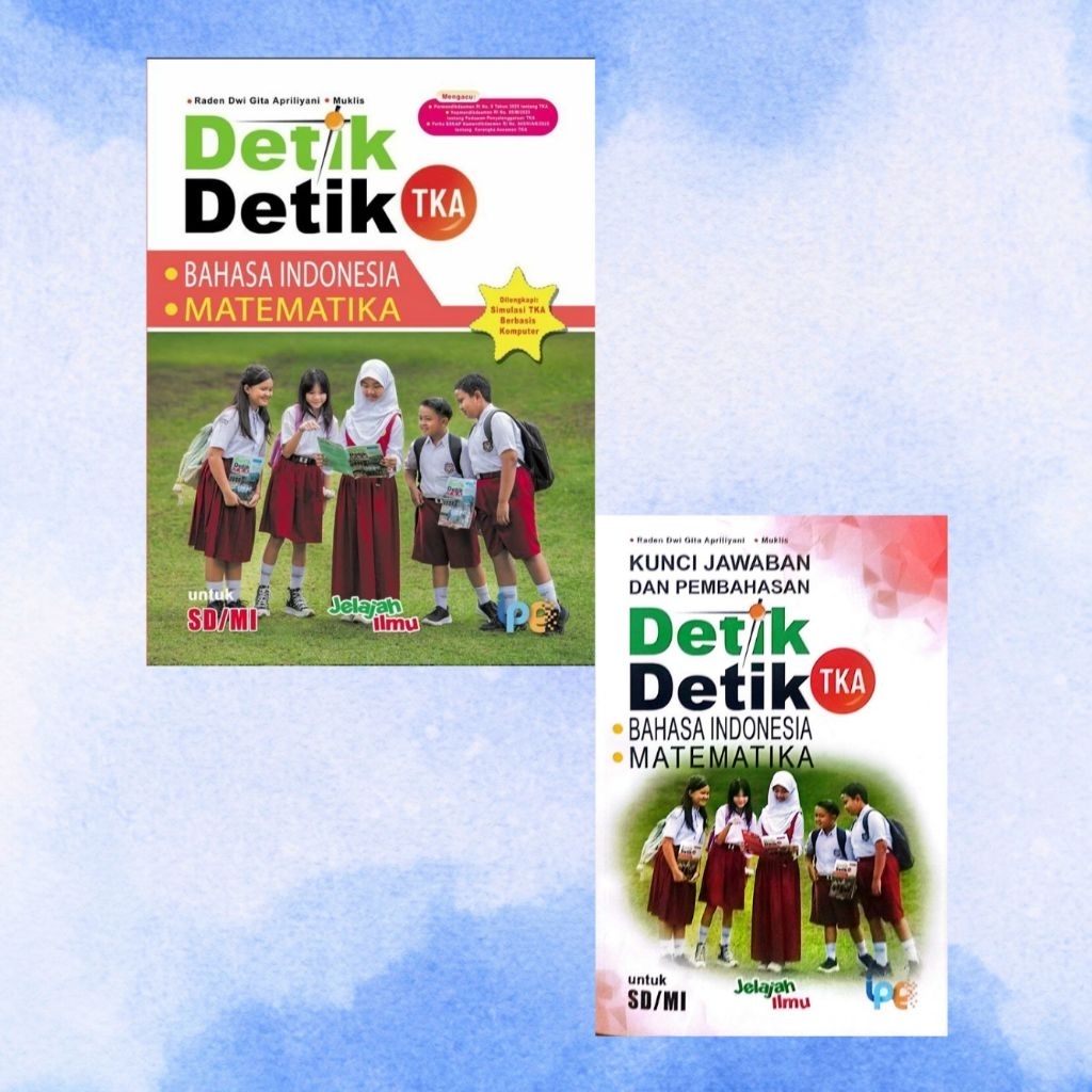 Buku Detik-detik TKA SD/MI kelas 6 Intan Pariwara