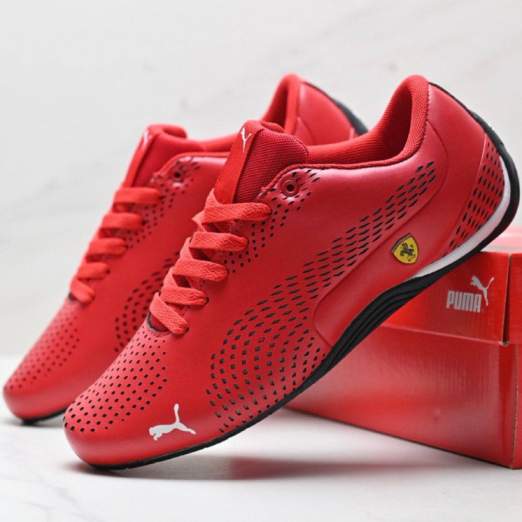 Sepatu Puma Ferrari drift cat 5 ultra red