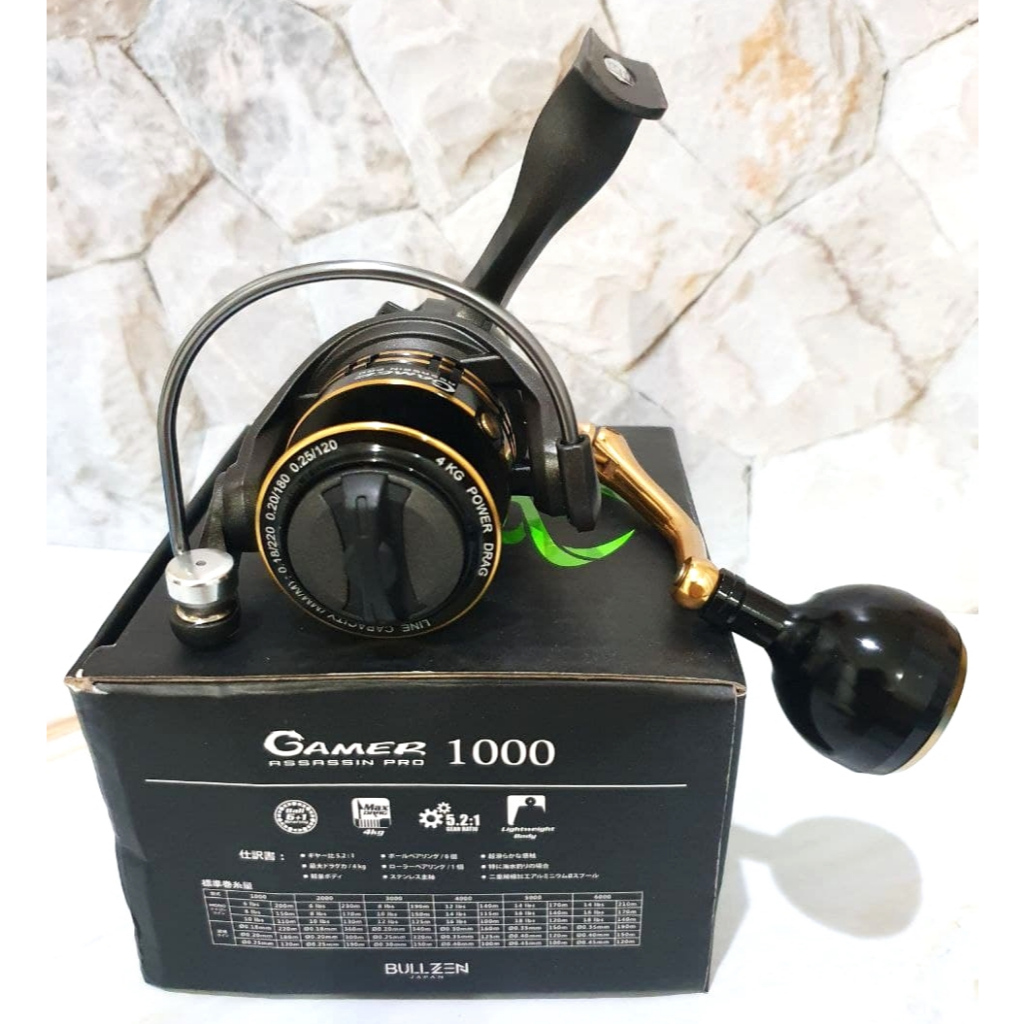 BULLZEN Reel Pancing Gamer Assassin PRO