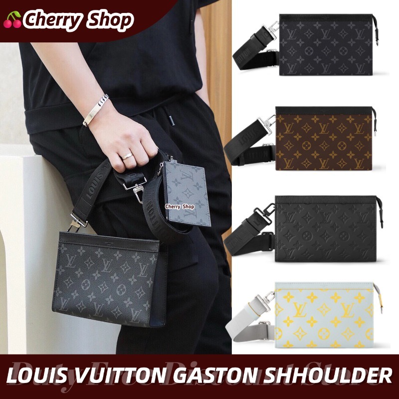 #Men's bag# Tas Selempang Pria Louis Vuitton GASTON LV bag