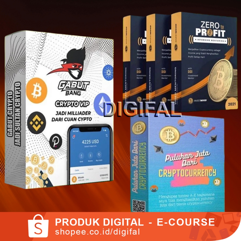 Gabut Crpyto VIP - ZERO To Profit - Panduan Puluhan Juta dari Crypto Cara Pilih Koin Crypto yang Pot