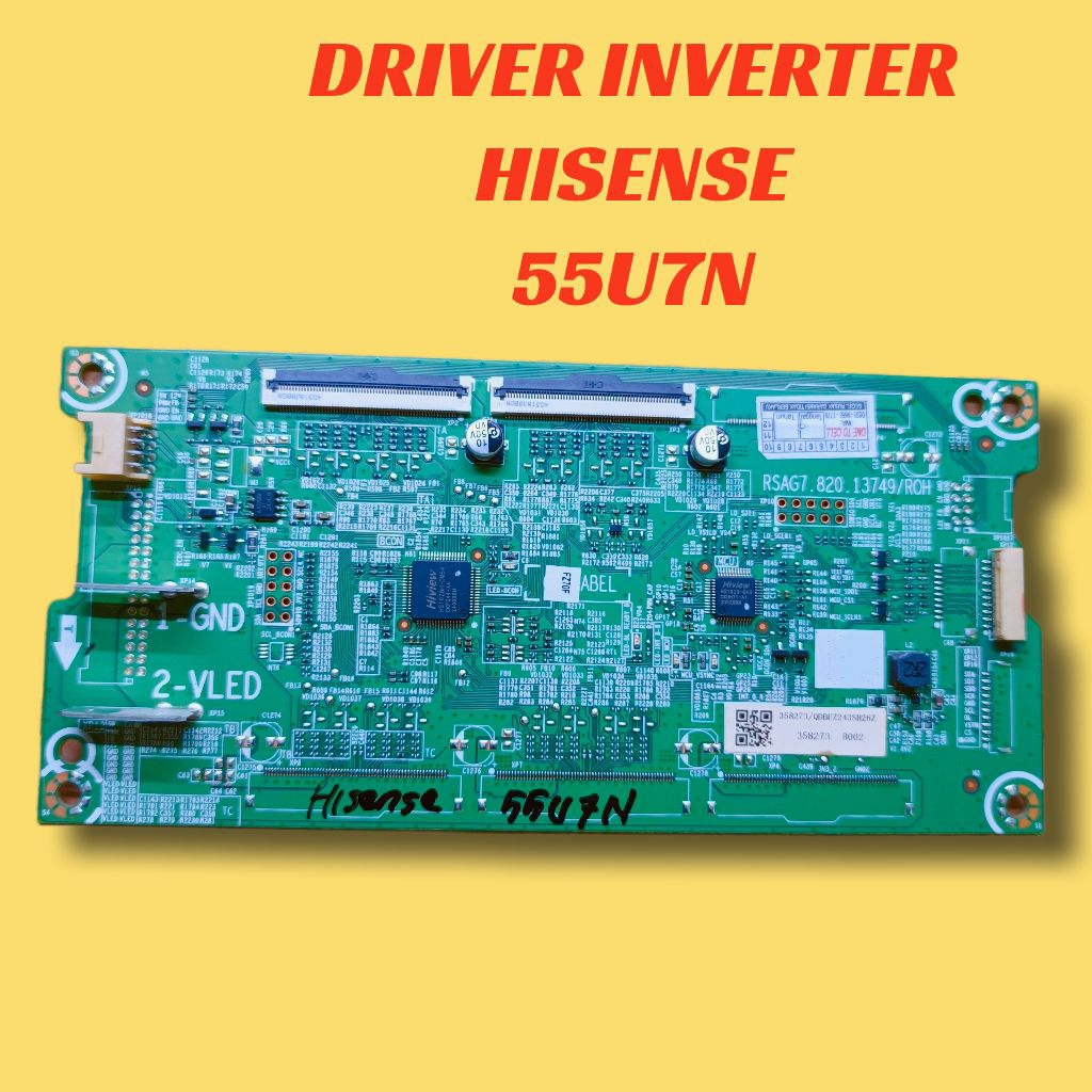 INVERTER BACKLIGHT TV HISENSE 55U7N - INVERTER TV HISENSE 55U7N