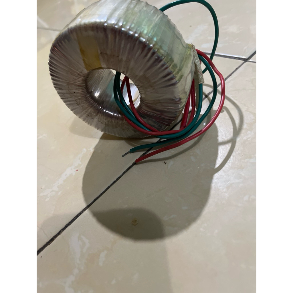 TRAFO TOROID 5 AMPERE 0v - 18v CUSTOM