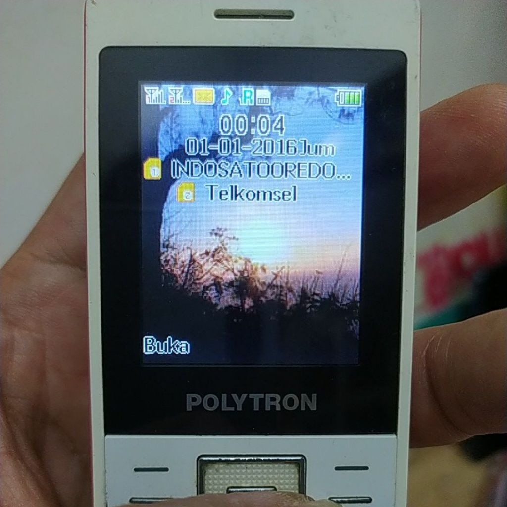 hp Polytron C203 second normal SIM  kebaca aman