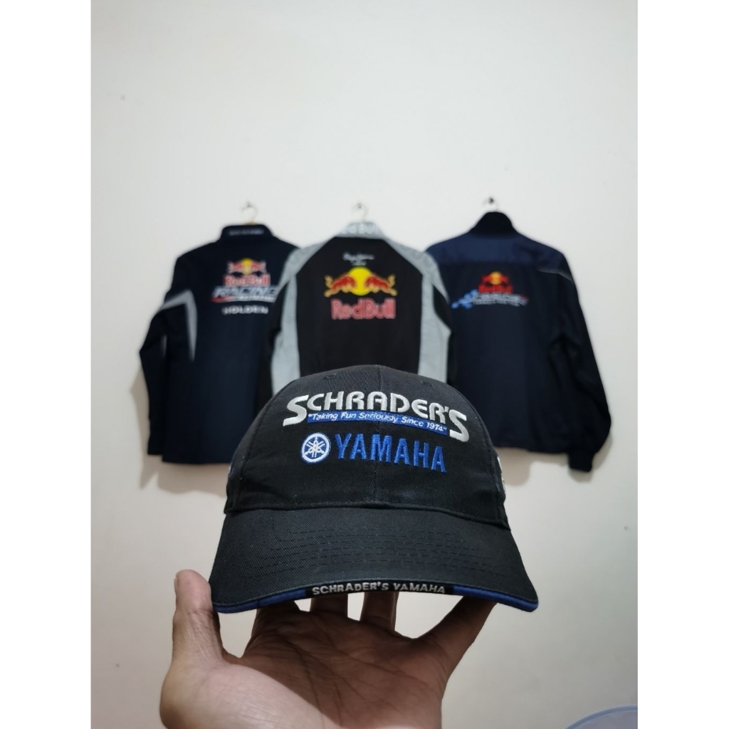 Topi vintage Schrader's Yamaha company dealer