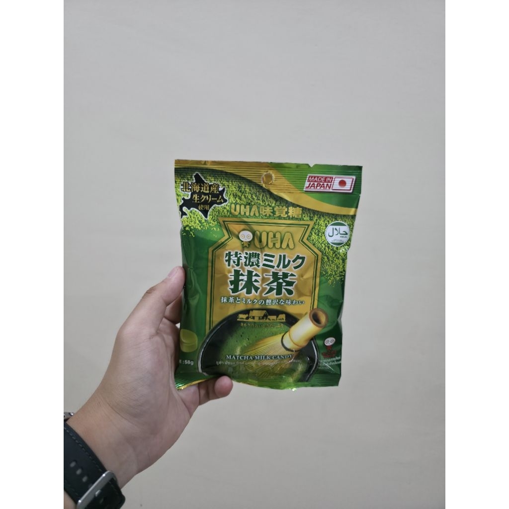 UHA MILK/MATCHA MILK CANDY