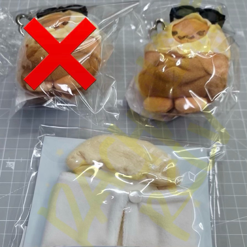 [READY STOCK] TAENG-GEU-RU-RU TAENGGEU TAEYEON DOLL KEYRING BAKED VER TAENG-GEU-RU-RU OFFICIAL MERCH