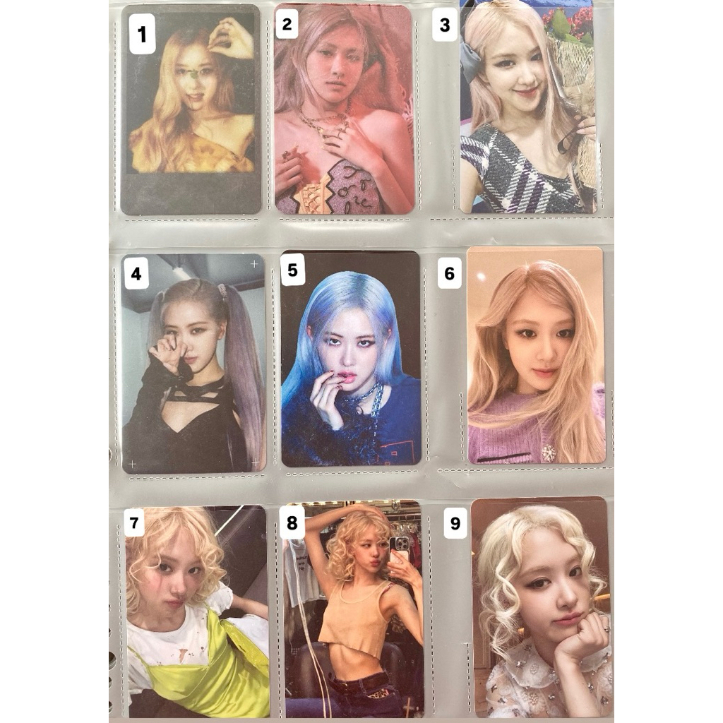 Rose photocard official