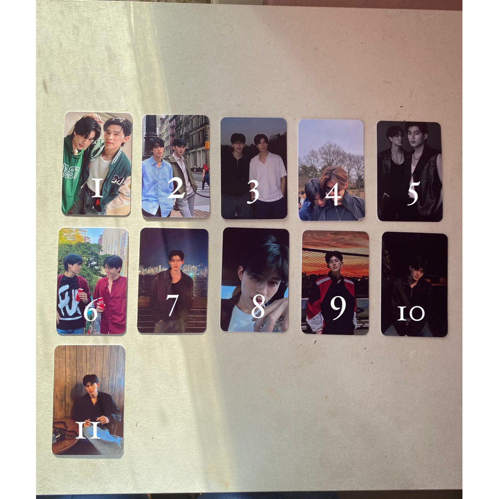 Photocard Unofficial glossy tebal Gmmtv Aktor Pondphuwin