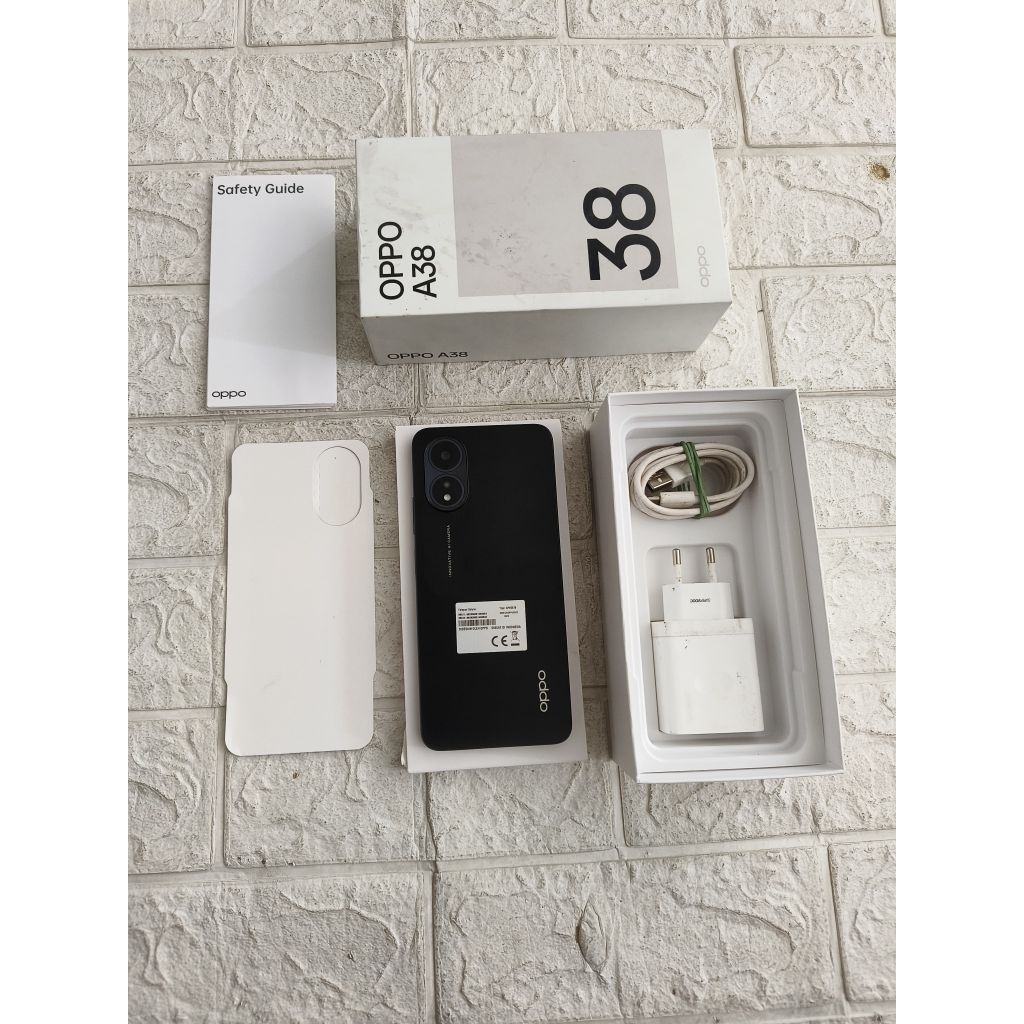 Oppo A38 Ram 6+6/128 Fullset Original (Seken Mulus)