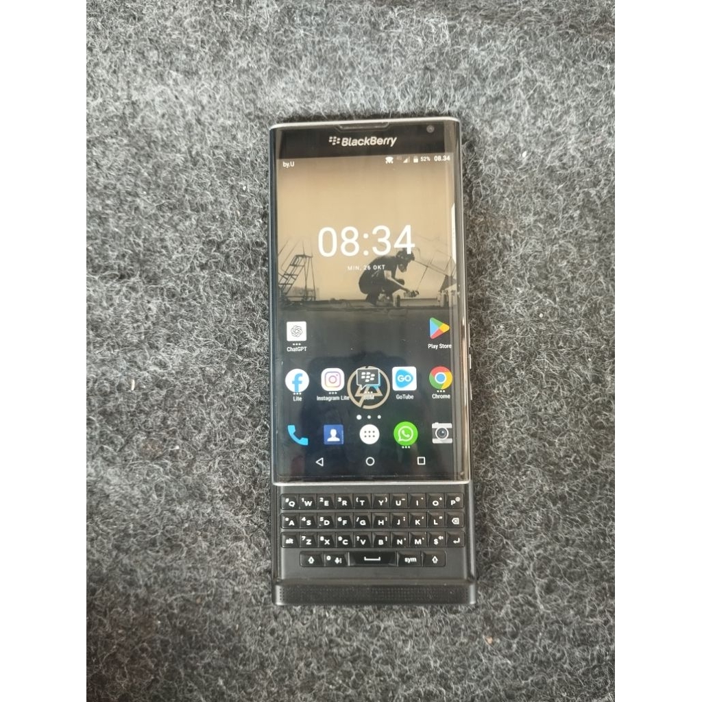 Blackberry prive second, hp saja unit only.