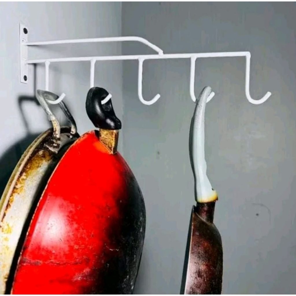 Rak Gantung Wajan Panci dan Teflon