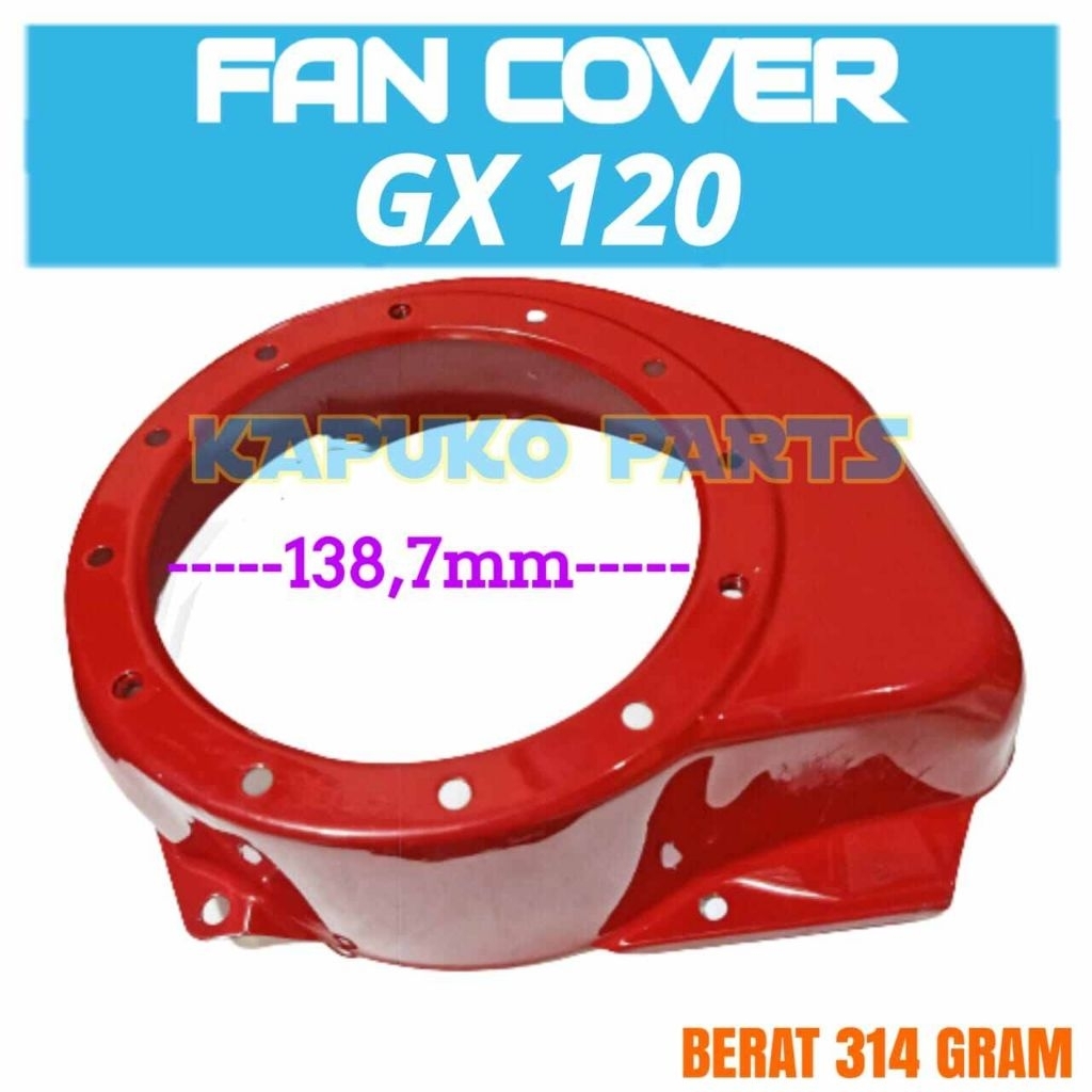 cap mesin honda gx120 TOKEI / cover fan honda gx120 TOKEI