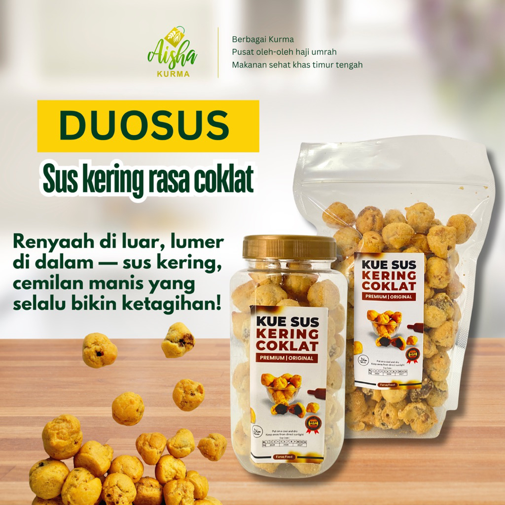 DUOSUS (SOES KERING ISI COKLAT)