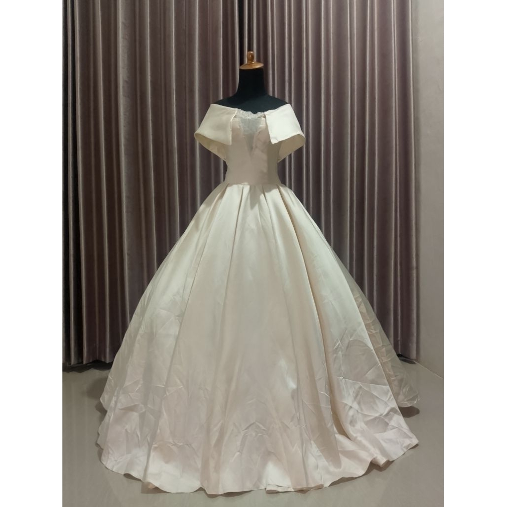 wedding dress, gaun pengantin jumbo