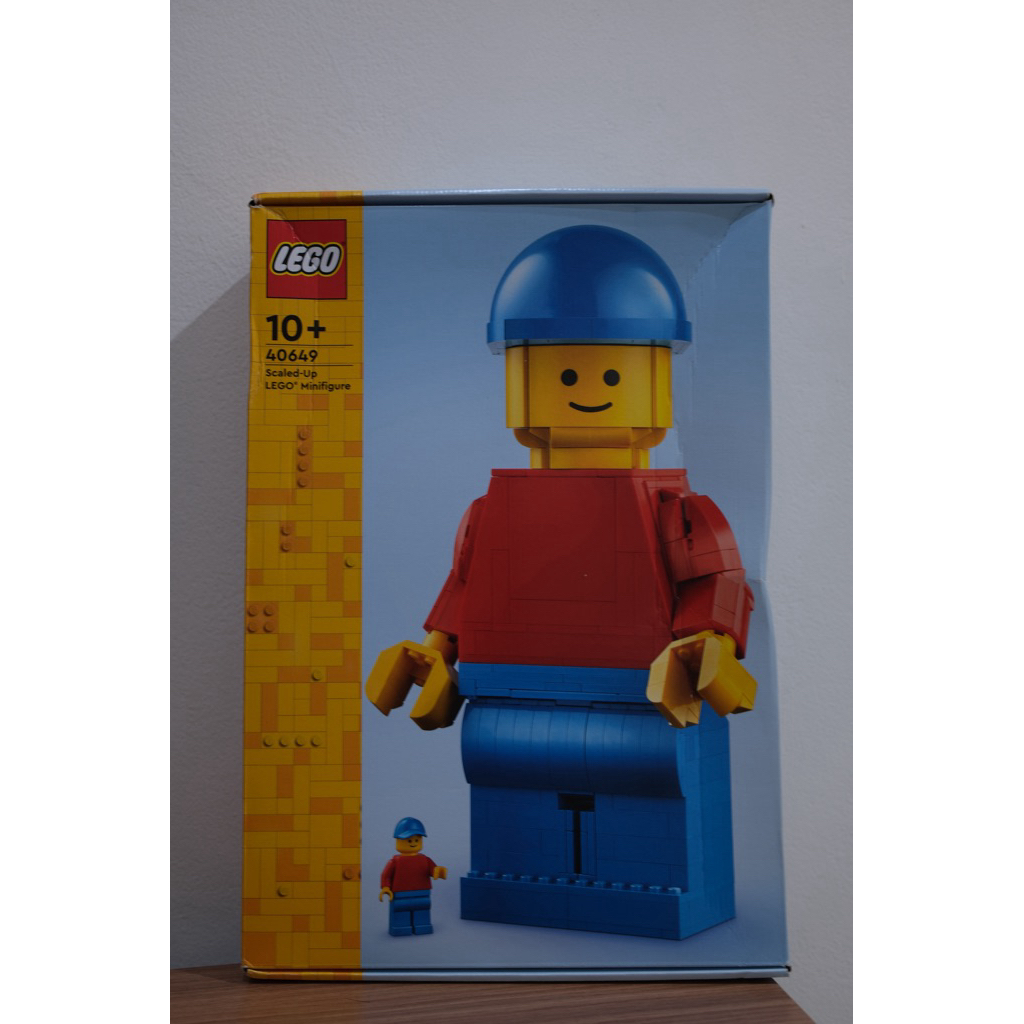 LEGO scaled up minifigure