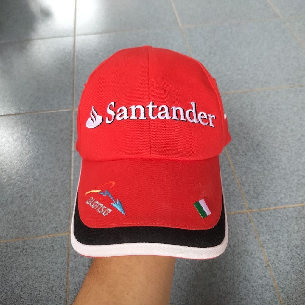 Topi Ferrari X Puma Fernando Alonso Vintage Original Official Merchandise Scuderia Ferrari F1 Cap 20