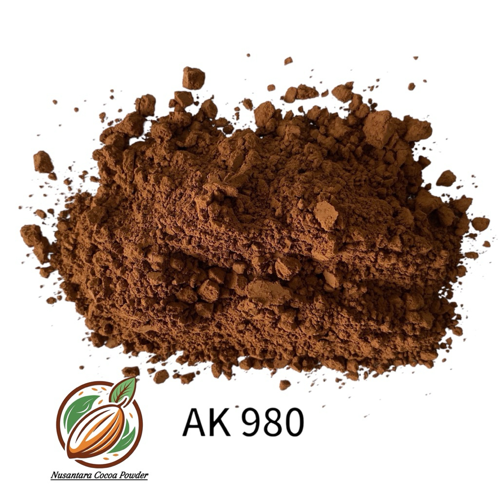 ANEKA KAKAO COCOA POWDER AK 980 DARK COKELAT /AK 902 SEMI BLACK 5 Kg coklat bubuk