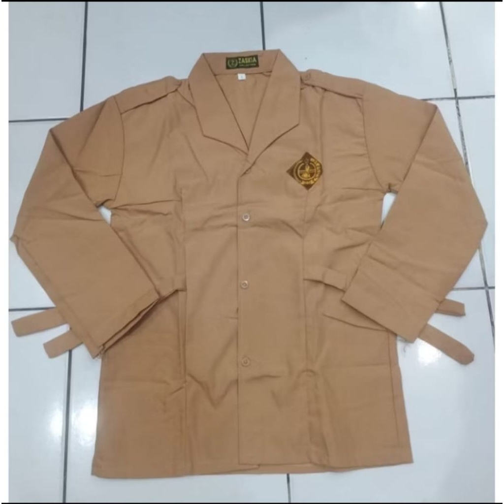 Baju Pramuka Perempuan SD - SMP - SMA Lengan Panjang / Baju Pramuka Perempuan Lengan Panjang
