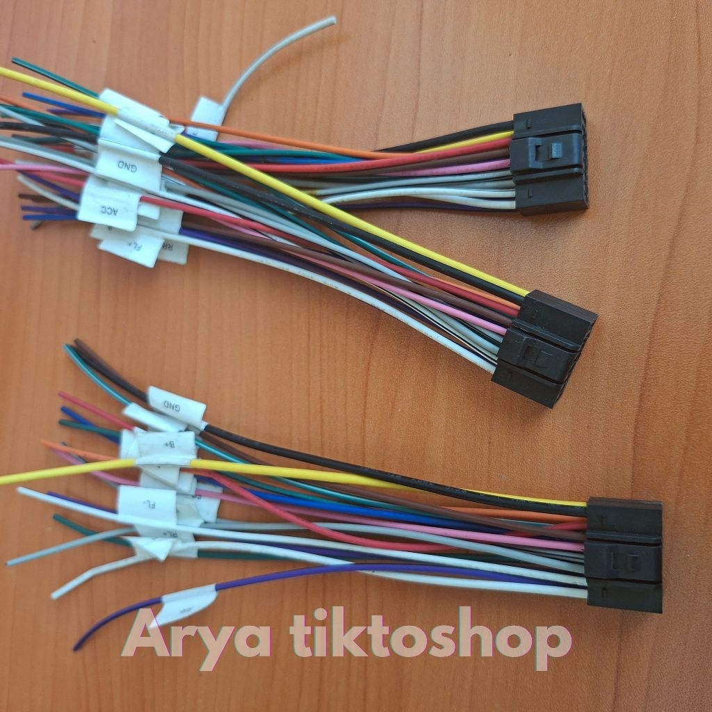 Soket  Head Unit Android Universal Soket Tape Mobil Universal