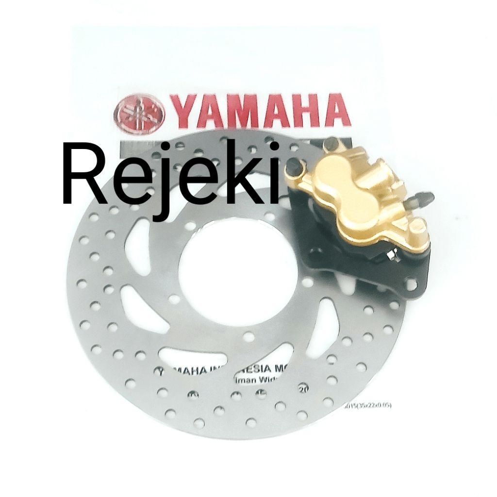PIRINGAN PLUS KALIPER CAKRAM DEPAN YAMAHA VIXION NEW,VIXION OLD,NVL,NVA