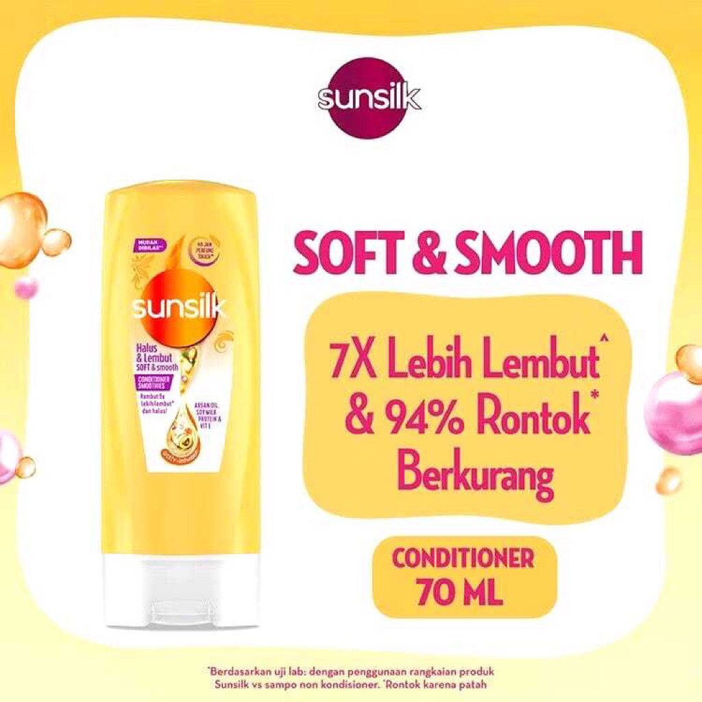 SUNSILK CONDITIONER 70ML