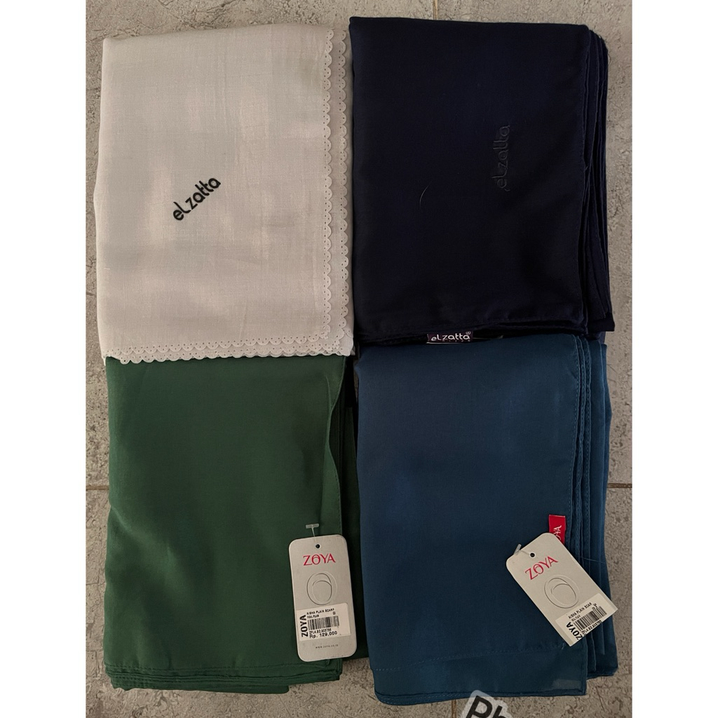 130 x 130  SEGIEMPAT / SCARF JUMBO ELZATTA ZOYA