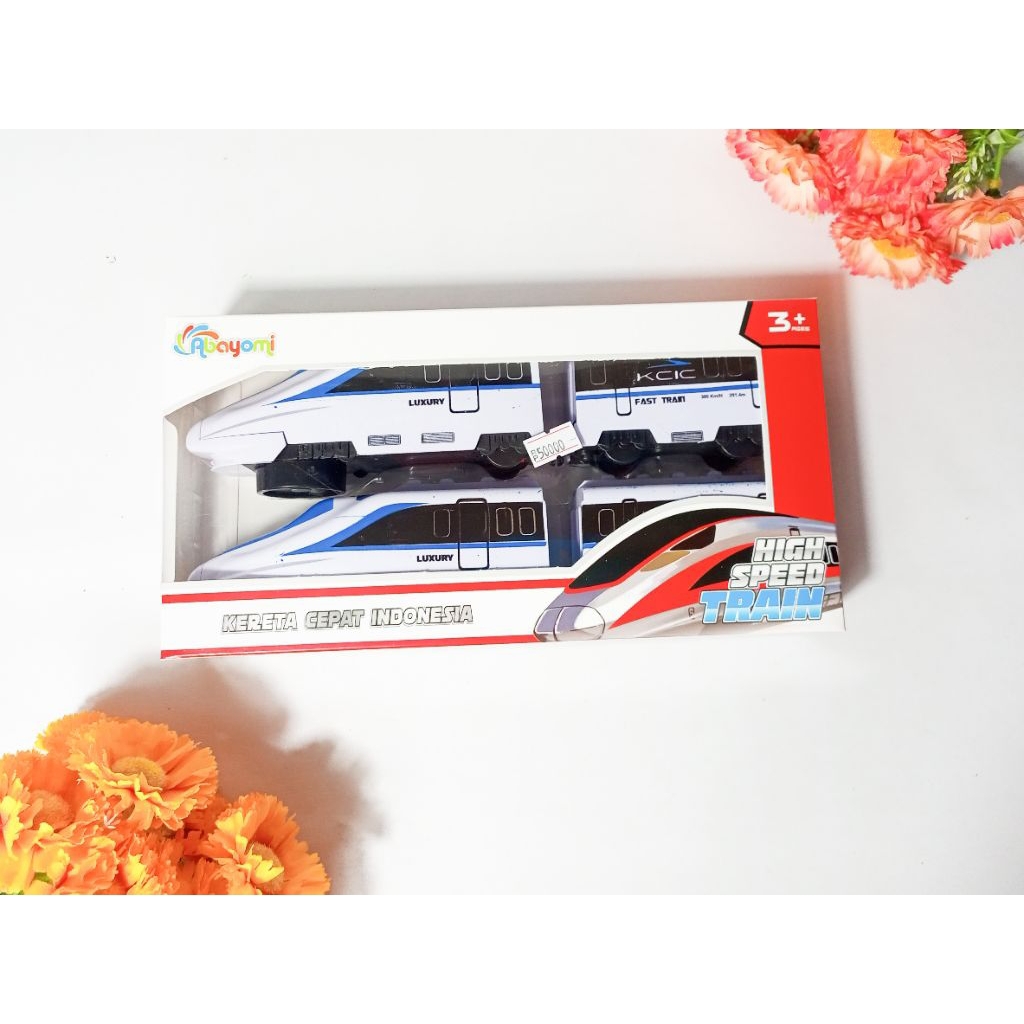 Mainan Kereta Api Cepat Indonesia (kcic)