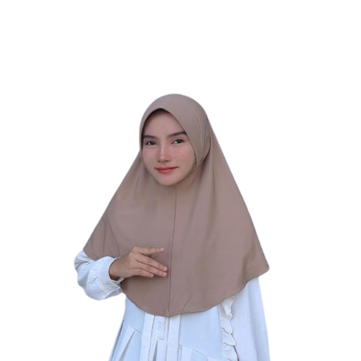 Jilbab Bergo Hamidah Ukuran S  Hijab Instan Jersey Premium kerudung Bergo Instan Daily
