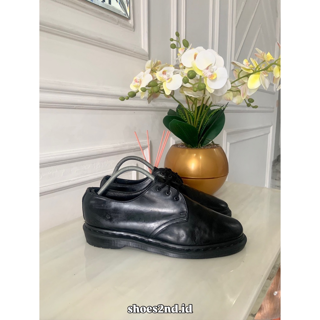 DR MARTENS 1461 MONO BLACK ORIGINAL SIZE 42