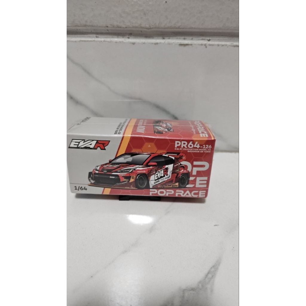 Pop Race Poprace Evangelion EVA RT Production Model-02 Goodride Toyota GR Yaris PR64-0126