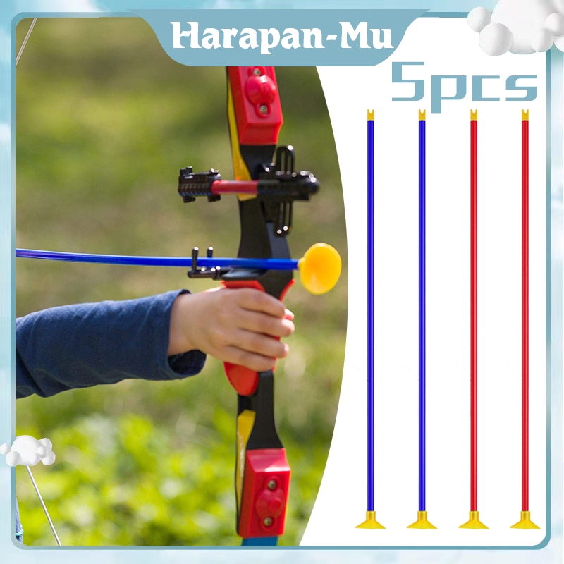 5pcs Sucker Panah / Anak Panah Karet Anak / Panah Pengisap Adsorpsi Kuat
