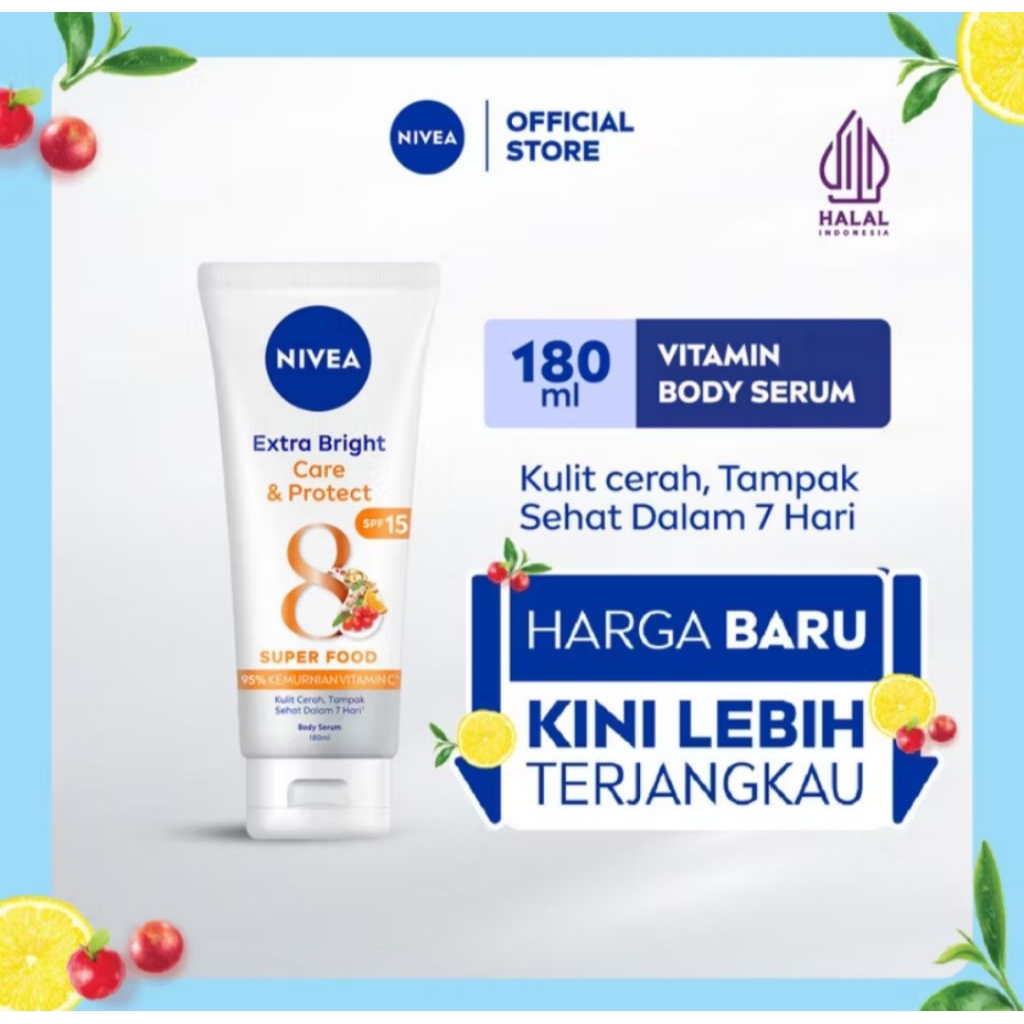 Nivea body serum care & protect