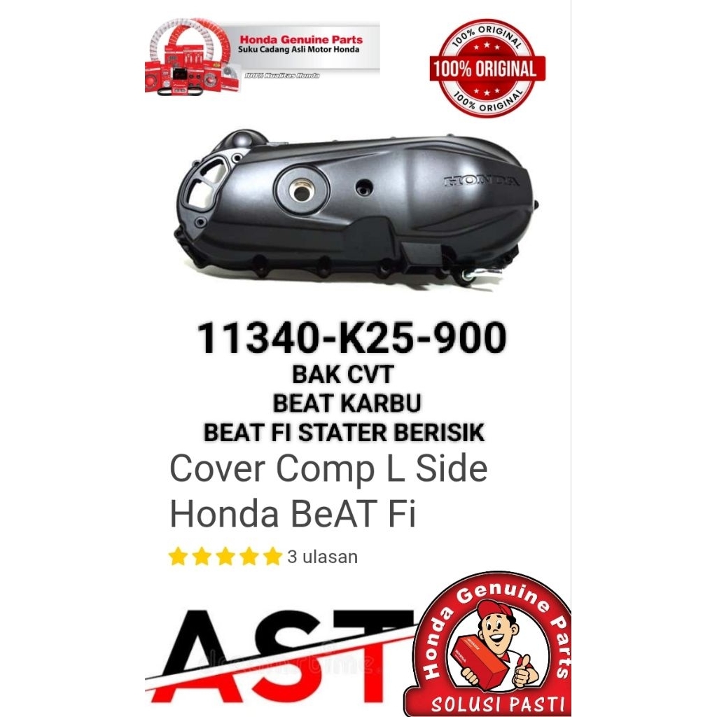 11340k25900 BAK CVT beat Karburator,beat fi stater berisik ORIGINAL GARANSI AHM