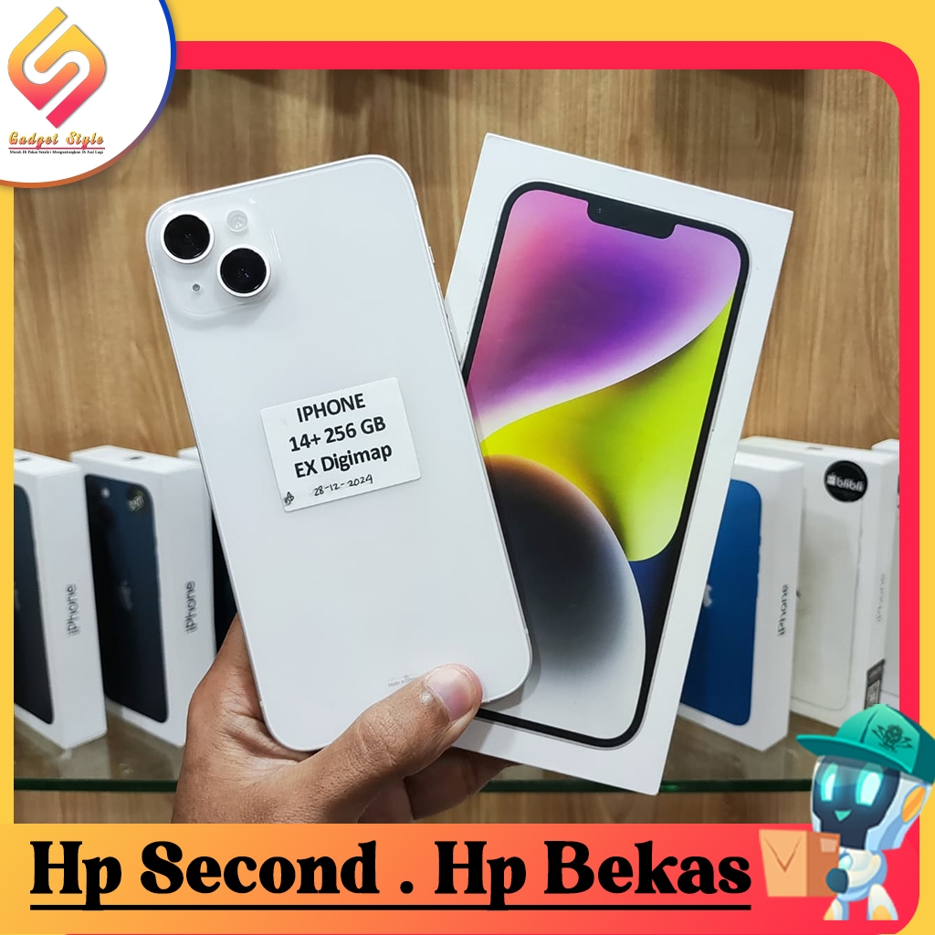 iPhone 14 Plus 256GB iBox Second Resmi Gadget Style Store