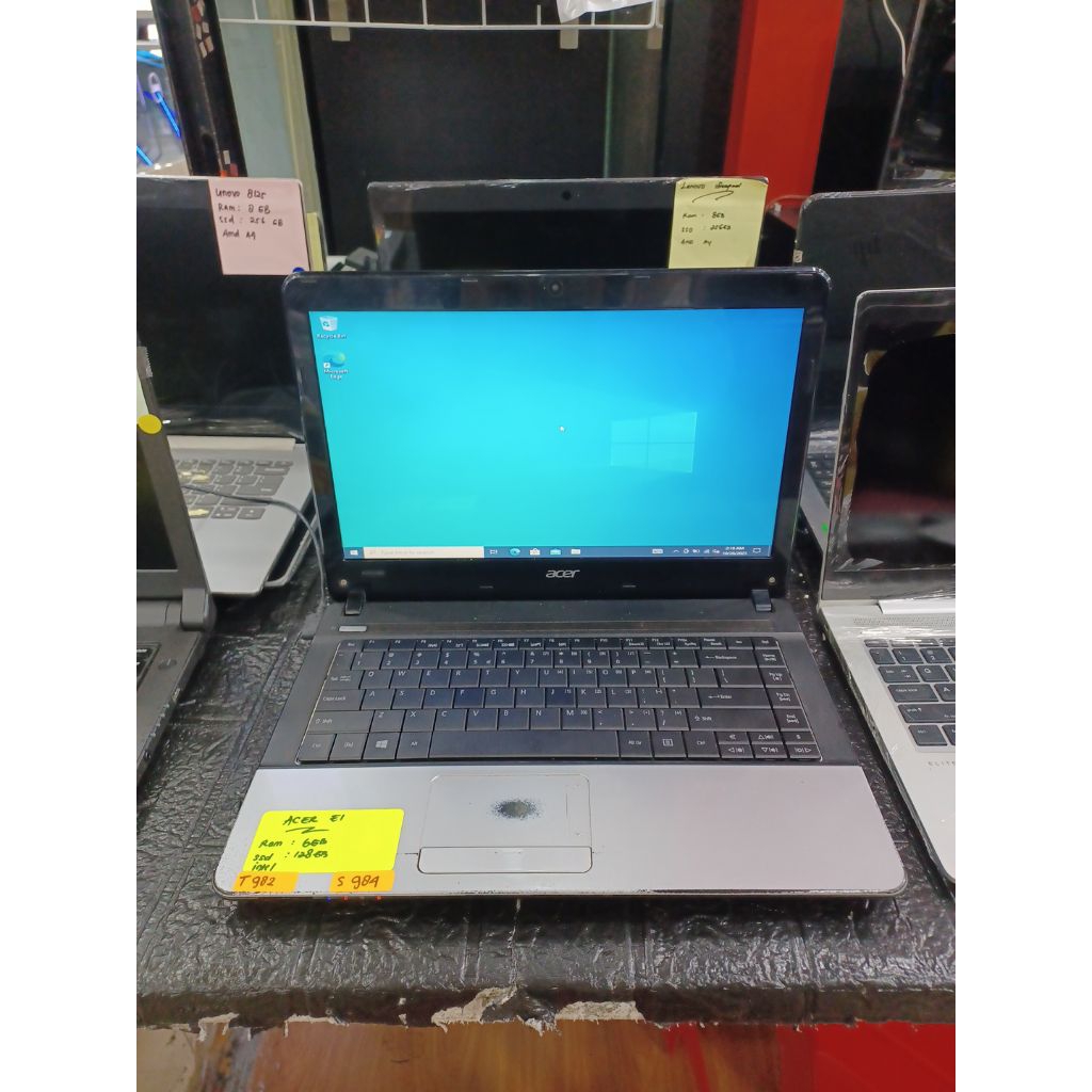 Laptop Acer Aspire E1-431 Intel Celeron CPU 1000M Ram 6 GB Ssd 128 GB 984