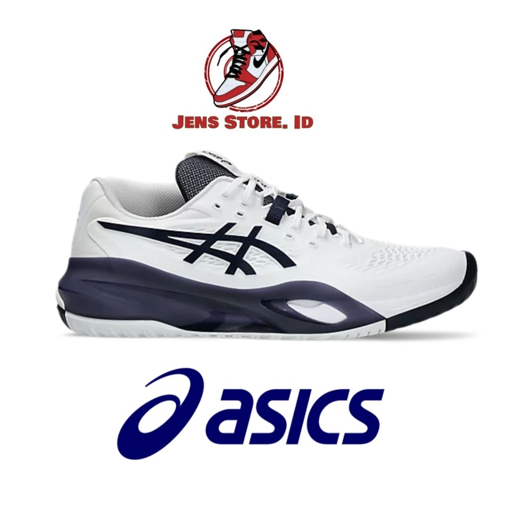 Sepatu Tenis ASICS Gell  Resolusi X APC white black Sepatu Tenis