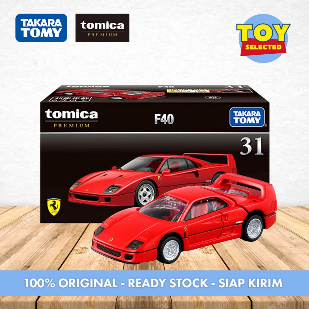 [READY] Takara Tomy Tomica Premium - Ferrari F40 - 1/62 Scale - Original