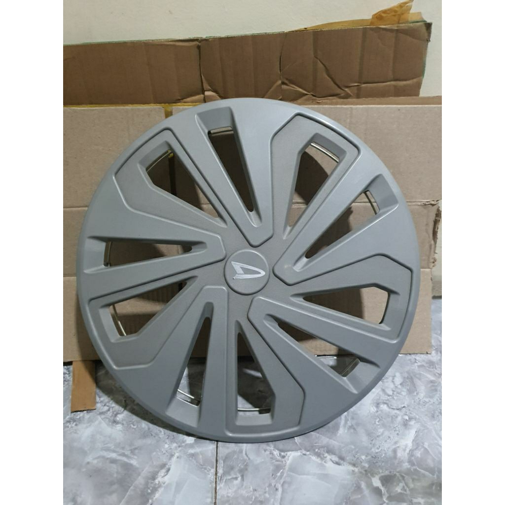 DI JUAL 3PCS COVER VELG BEKAS DAIHATSU SIGRA 14 INCHI ORIGINALHARGAUNTUK3PCS